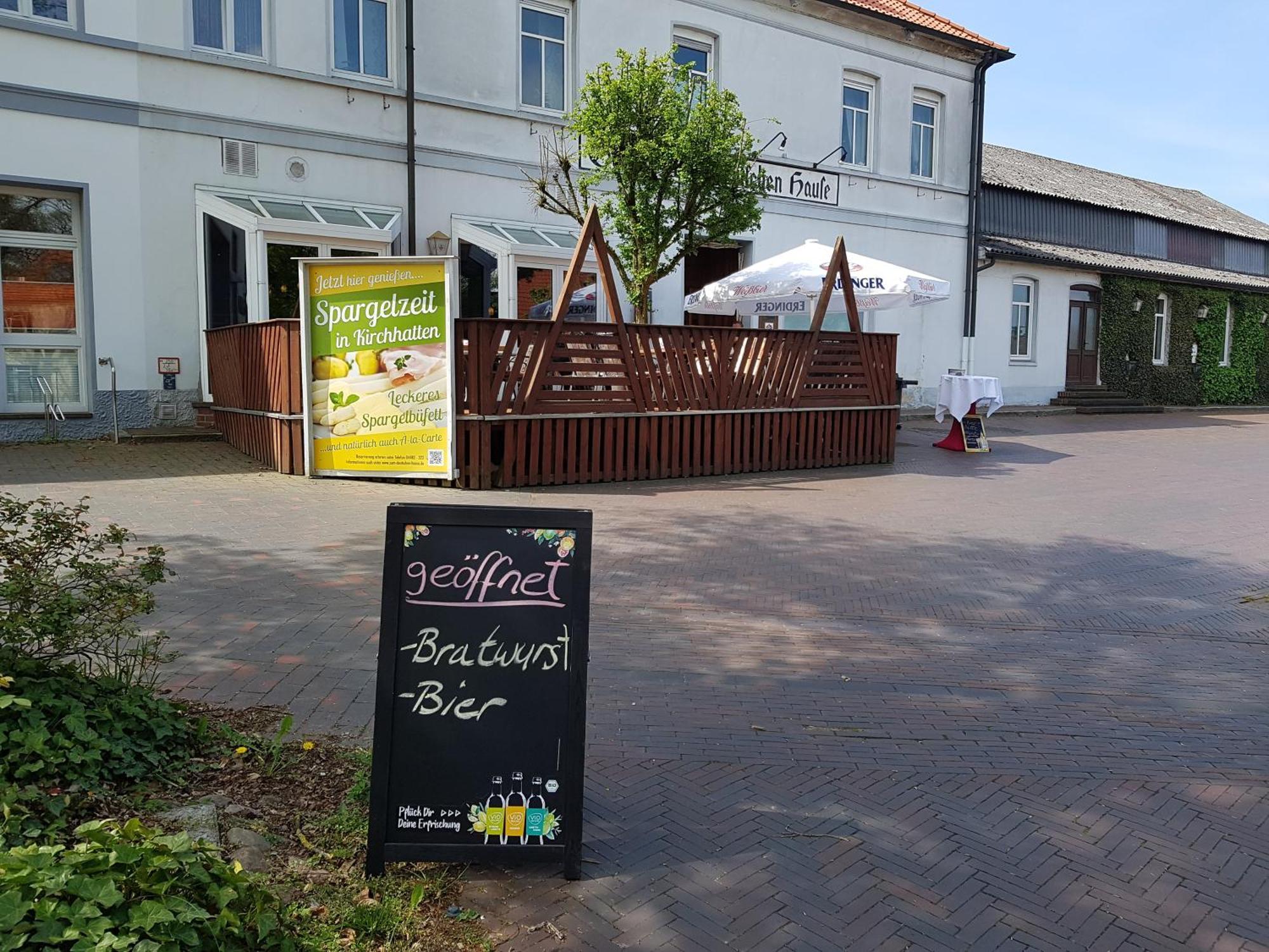 Hotel&Restaurant Zum Deutschen Hause Kirchhatten Exterior foto